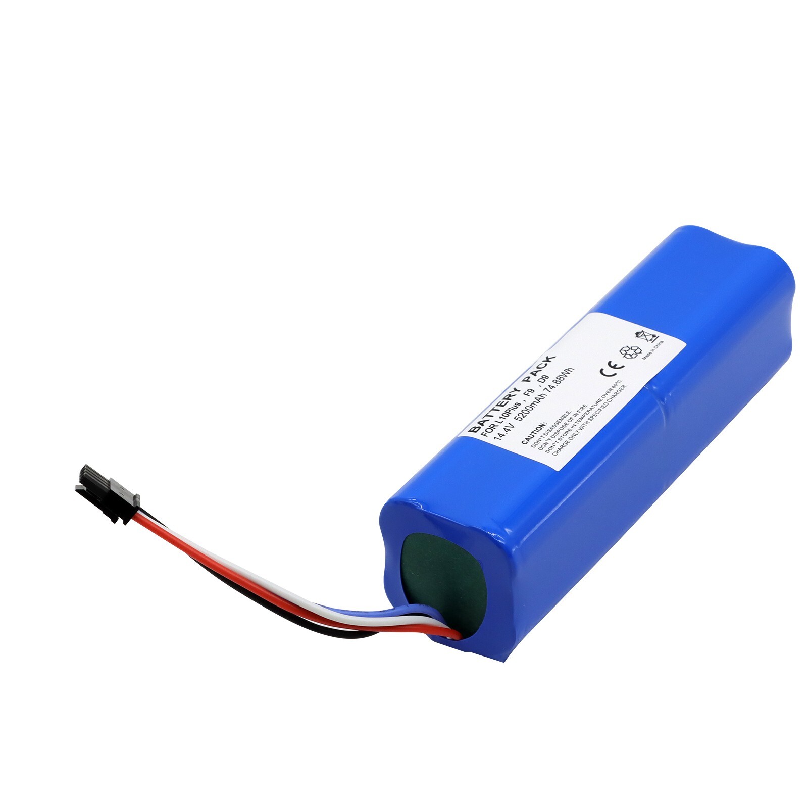 P2008-4S2P-MMBK Battery Replacement for Dreame D9 Robot Vacuum Cleaner 5200mAh