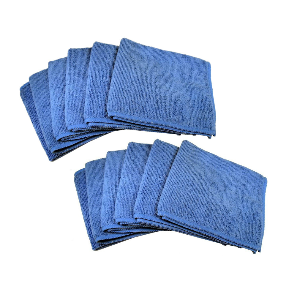 12 Microfiber Towel Cleaning Cloth for LED TV Computer Tablet Auto Detailing