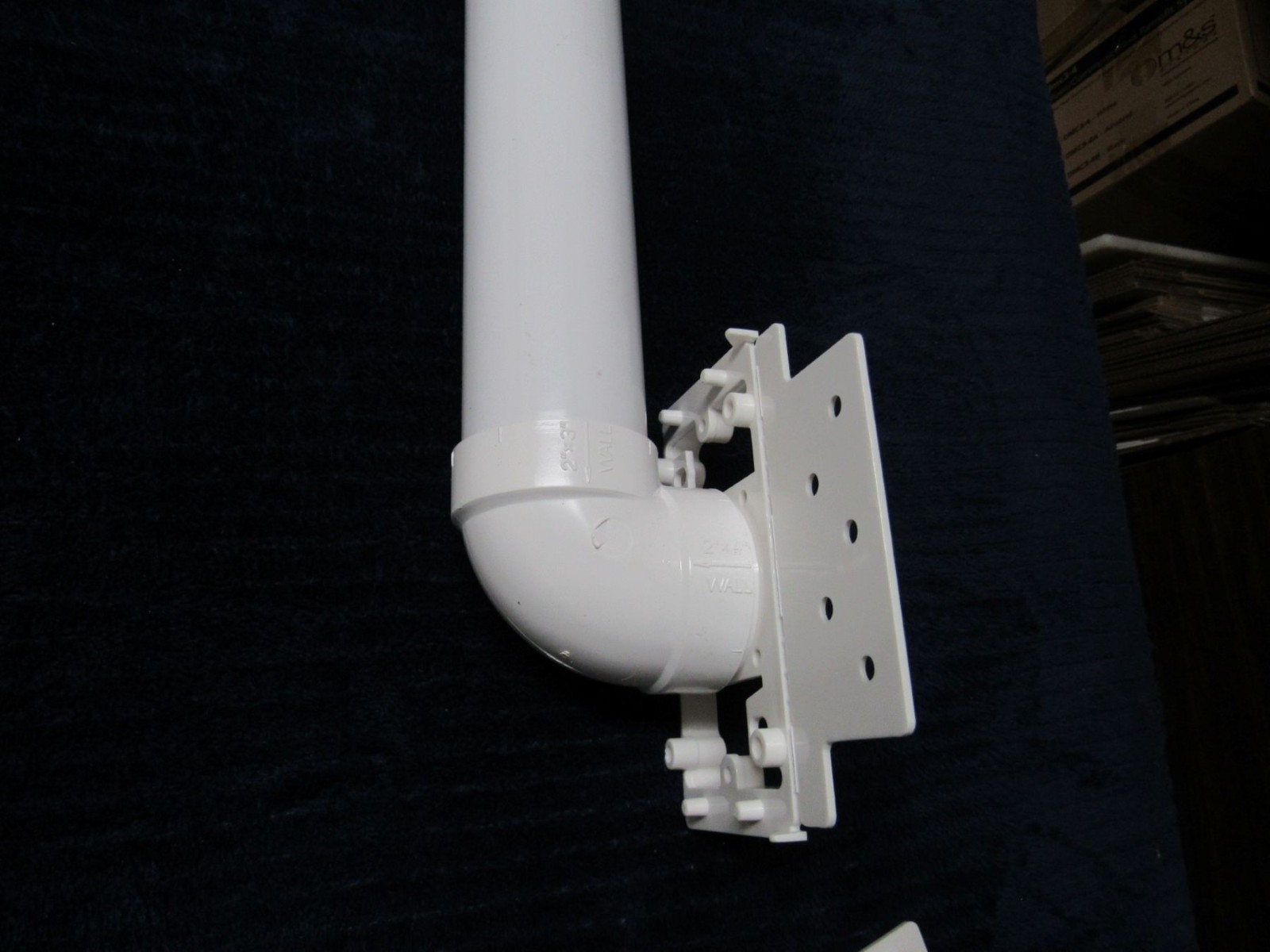 Inlet Mounting Plate 2″ Central Vacuum PVC Rough-in