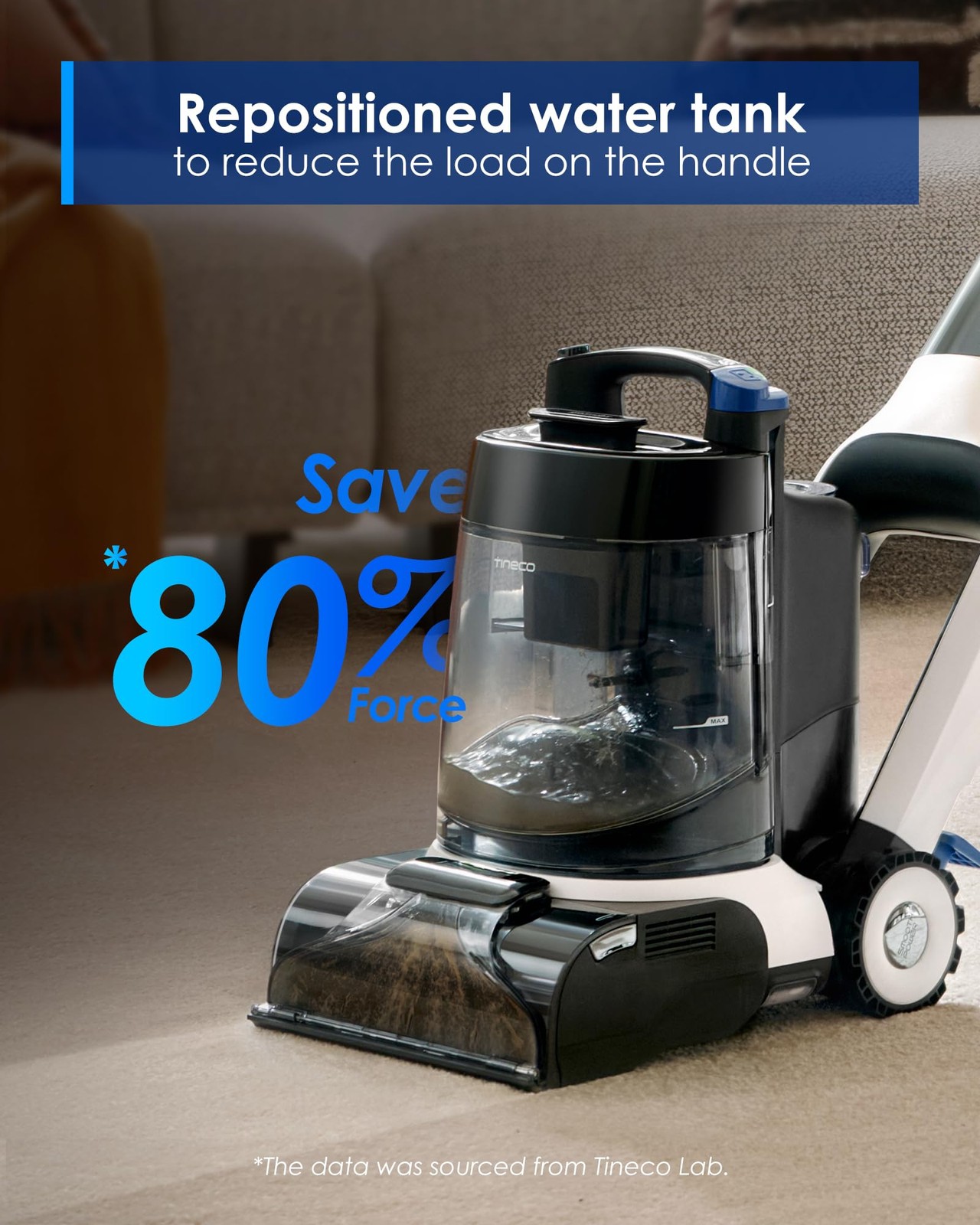 NIB Tineco CARPET ONE Cruiser Smart Carpet Cleaner, Self-Cleaning and FlashDry,