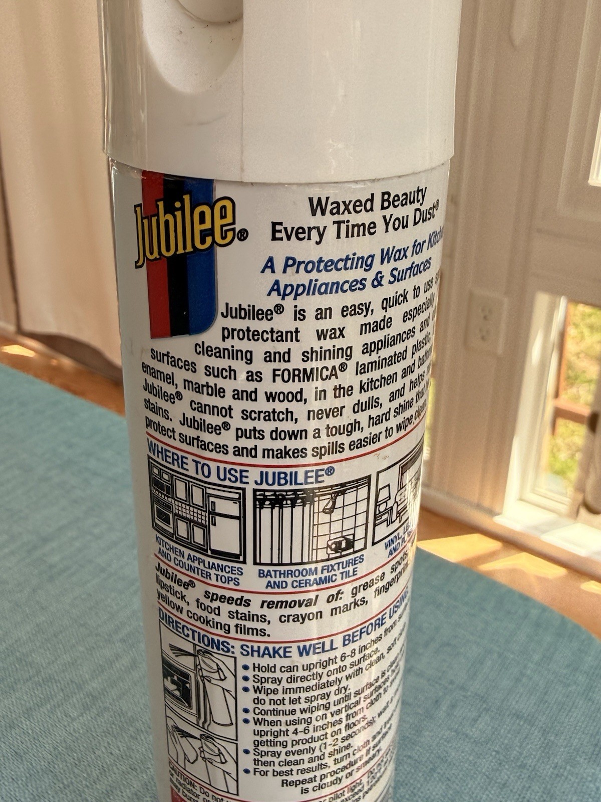 VTG 1997 Jubilee Clear Shine Johnson Wax Kitchen Appliance Polish Surface
