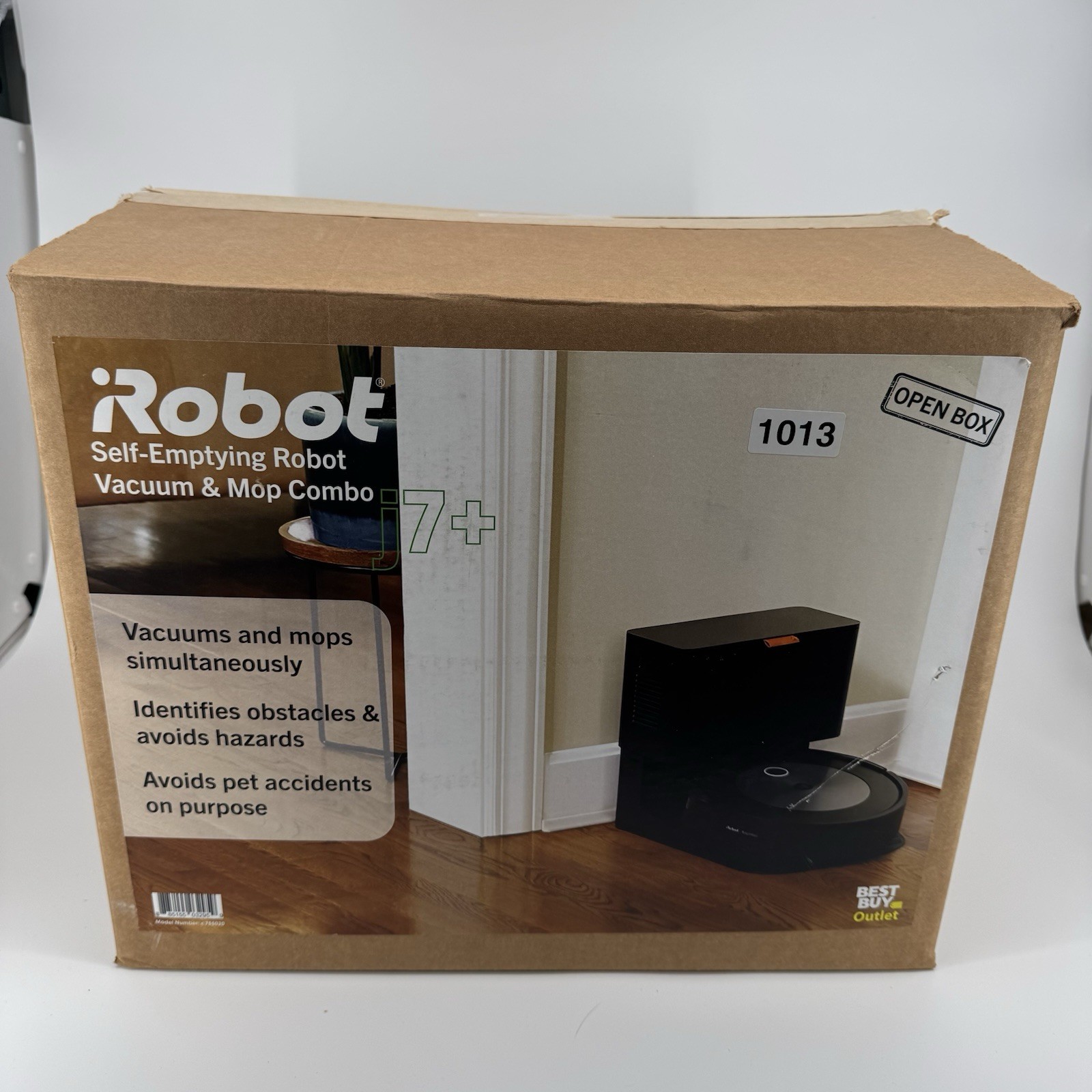 iRobot Roomba Combo j7+ Self-Emptying Robot Vacuum Mop C755020 Tested