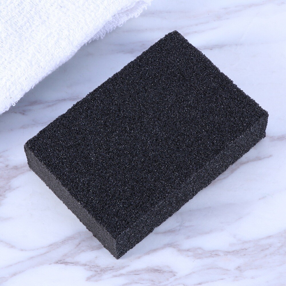 5PCS melamine sponge foam pads sanding sponge kitchen cleaning sponge Black
