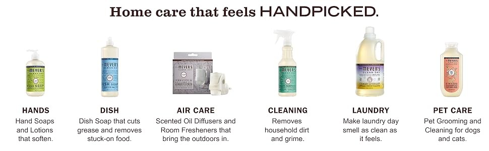 MRS. MEYER’S CLEAN DAY Vinegar Gel Cleaning Spray, Bathroom Use, No-Rinse