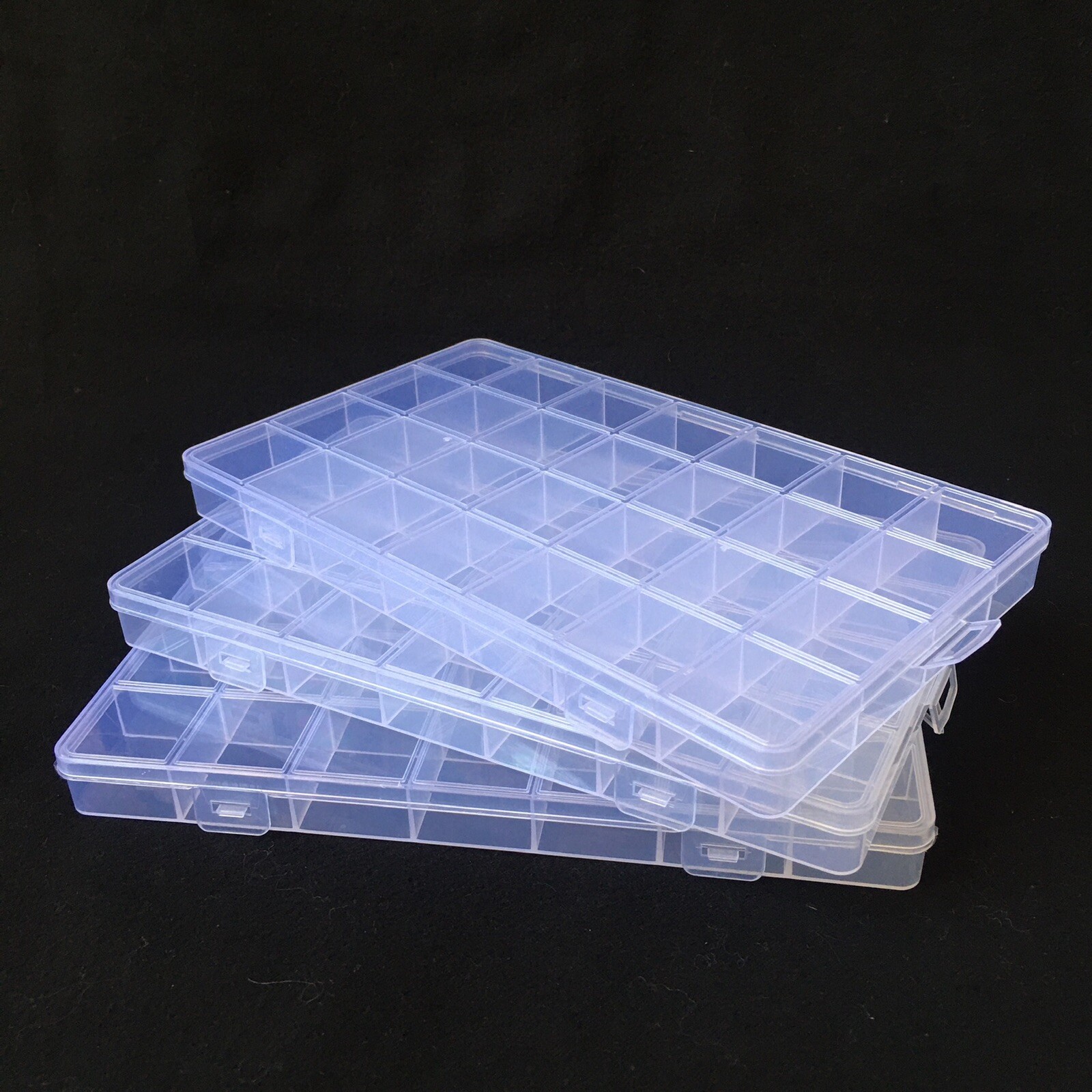 3pcs 28 Grids Organizer Plastic Box Storage Container For Lego Part Bx-239