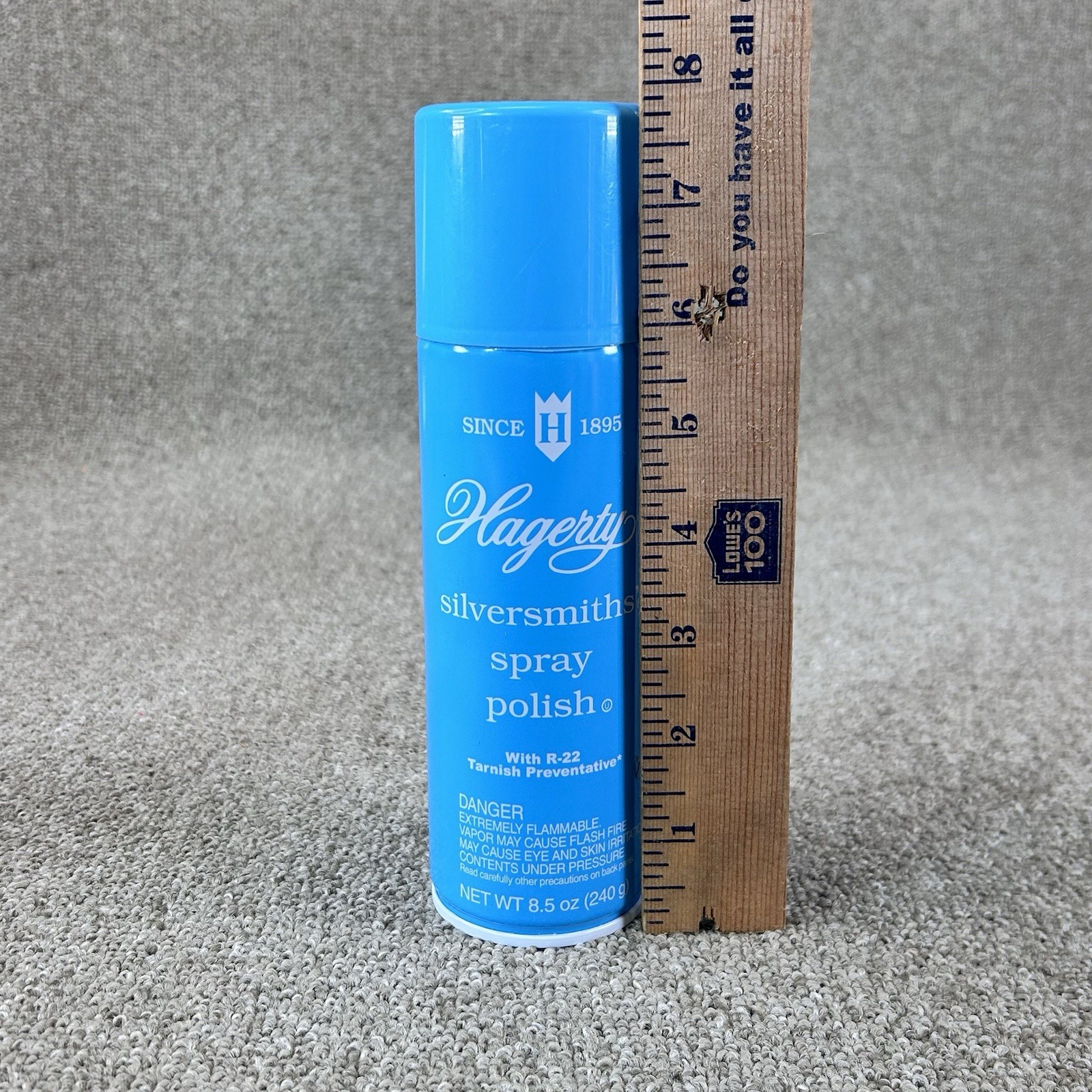 Hagerty Silversmiths Spray Polish Aerosol 8.5 oz With R-22 Tarnish Preventer