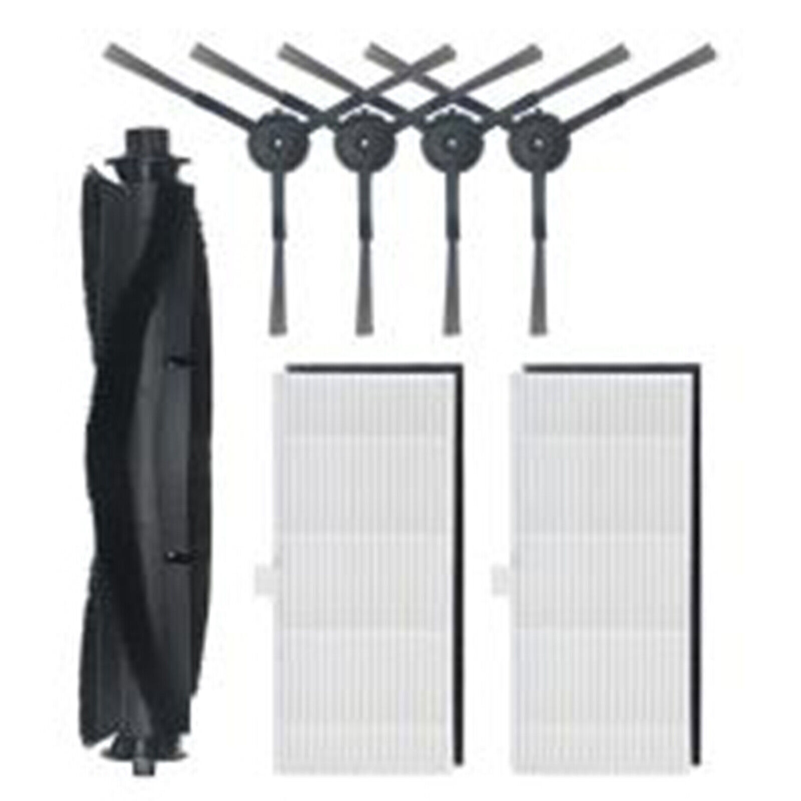 For VIOMI S9 Vacuum Cleaner Accessories Side Brush Filter Mop Cloth Dust Bag Kit