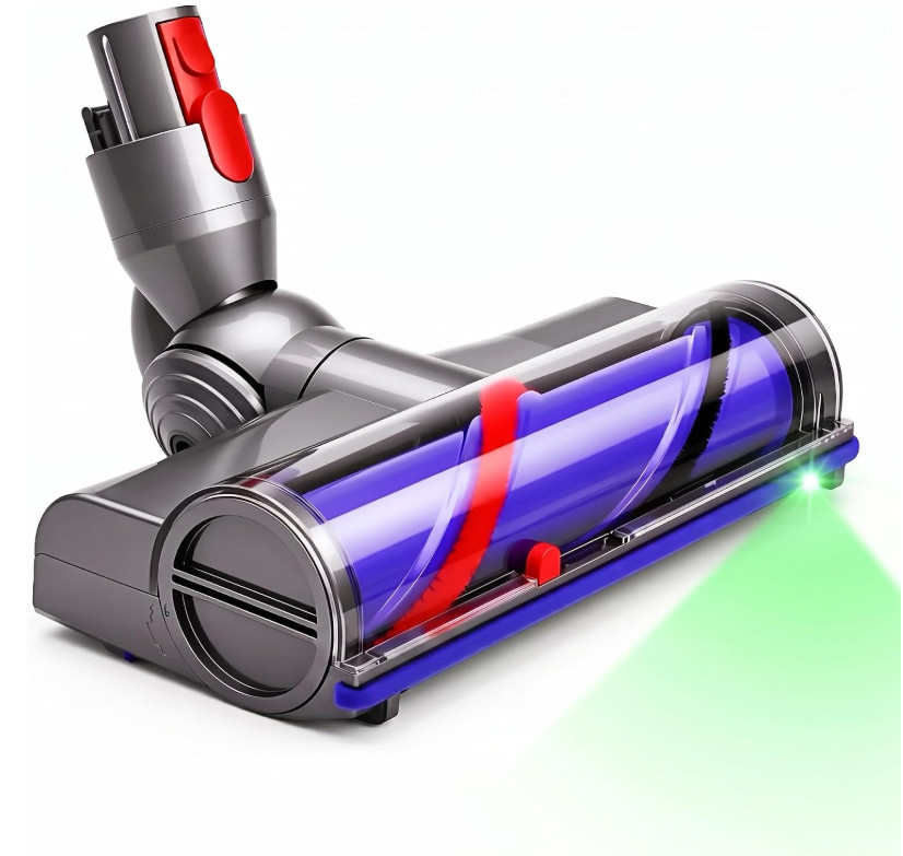 Direct Drive Brush Head for Dyson V7 V8 V10 V11 V15 Vacuum Cleaner Attachment