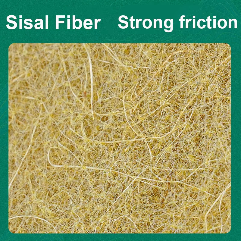 5/10/20PCS Sisal Microfiber Sponge Eco-Friendly Natural Fiber Sponges Kitchen Di