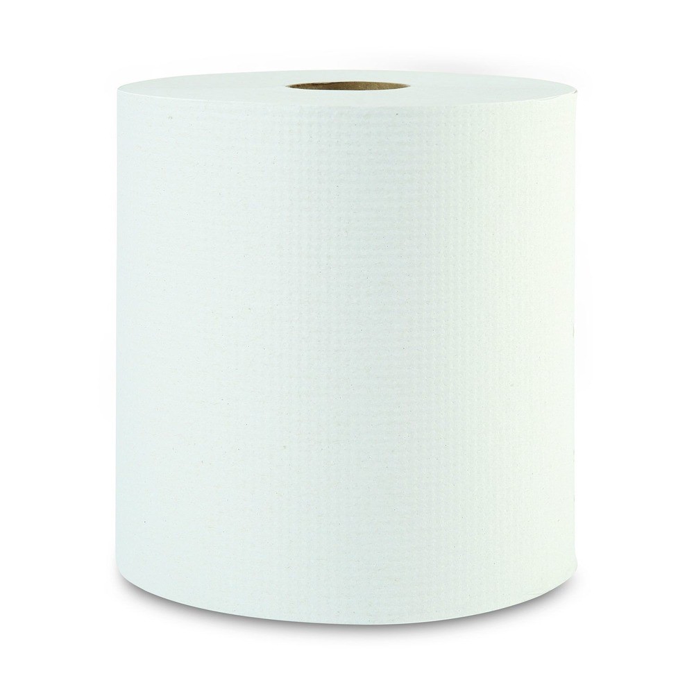 Boardwalk 6254B 8″ x 800′ 1-Ply Hardwound Paper Towels – White (6/Carton) New