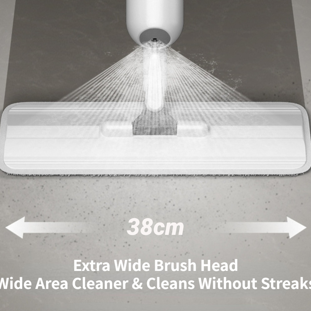 1/2Set Spray Mops for Floor Cleaning with 5 Washable Pads,Wet Dry Microfiber Mop