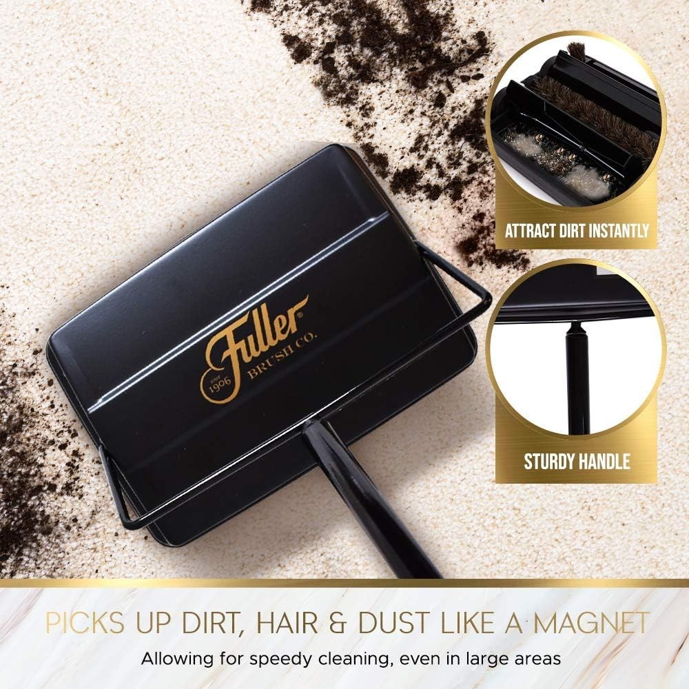 Electrostatic Carpet Sweeper in Fresh Mint – Lightweight & Efficient Cleaning