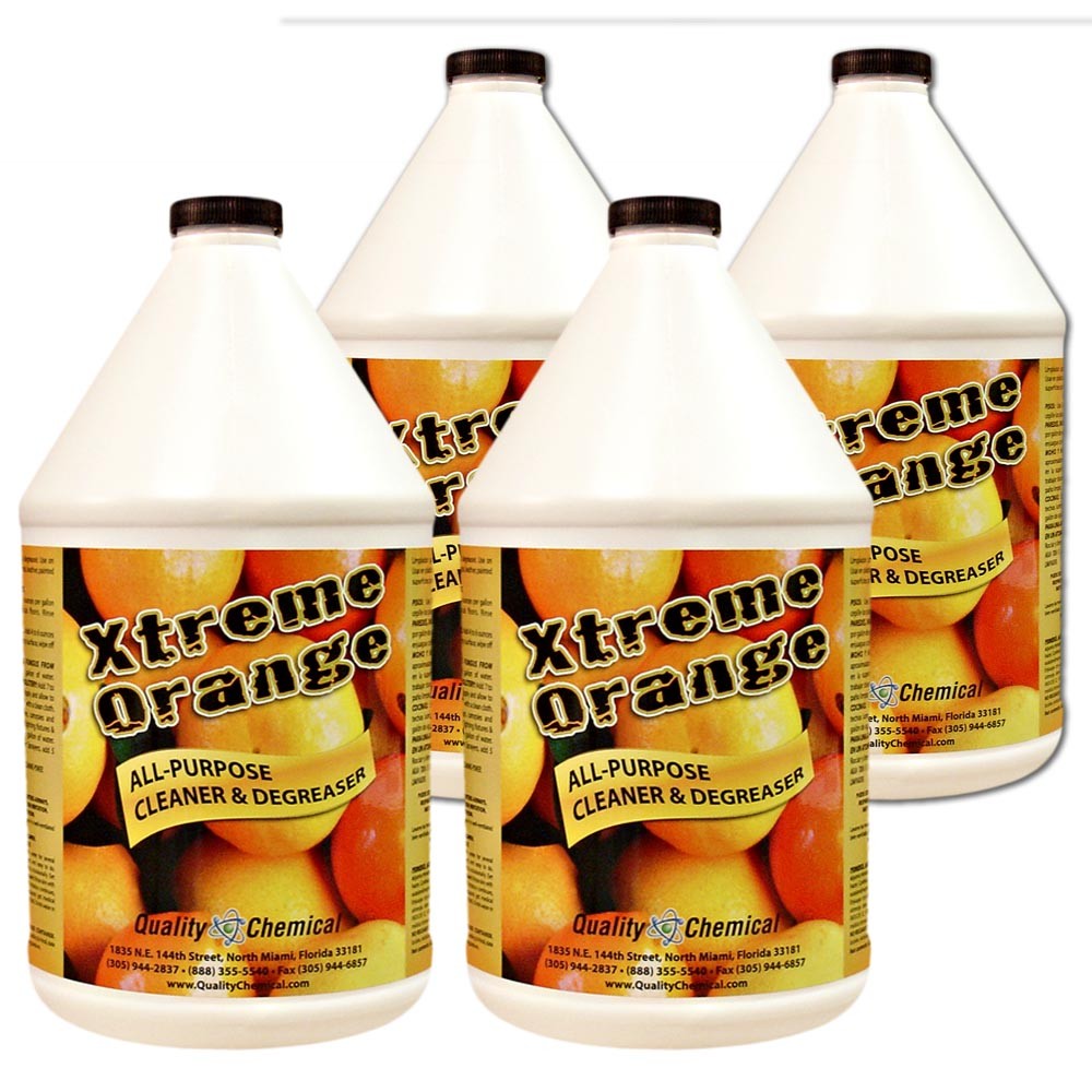 Xtreme Orange Citrus Degreaser and Cleaner – 4 gallon case