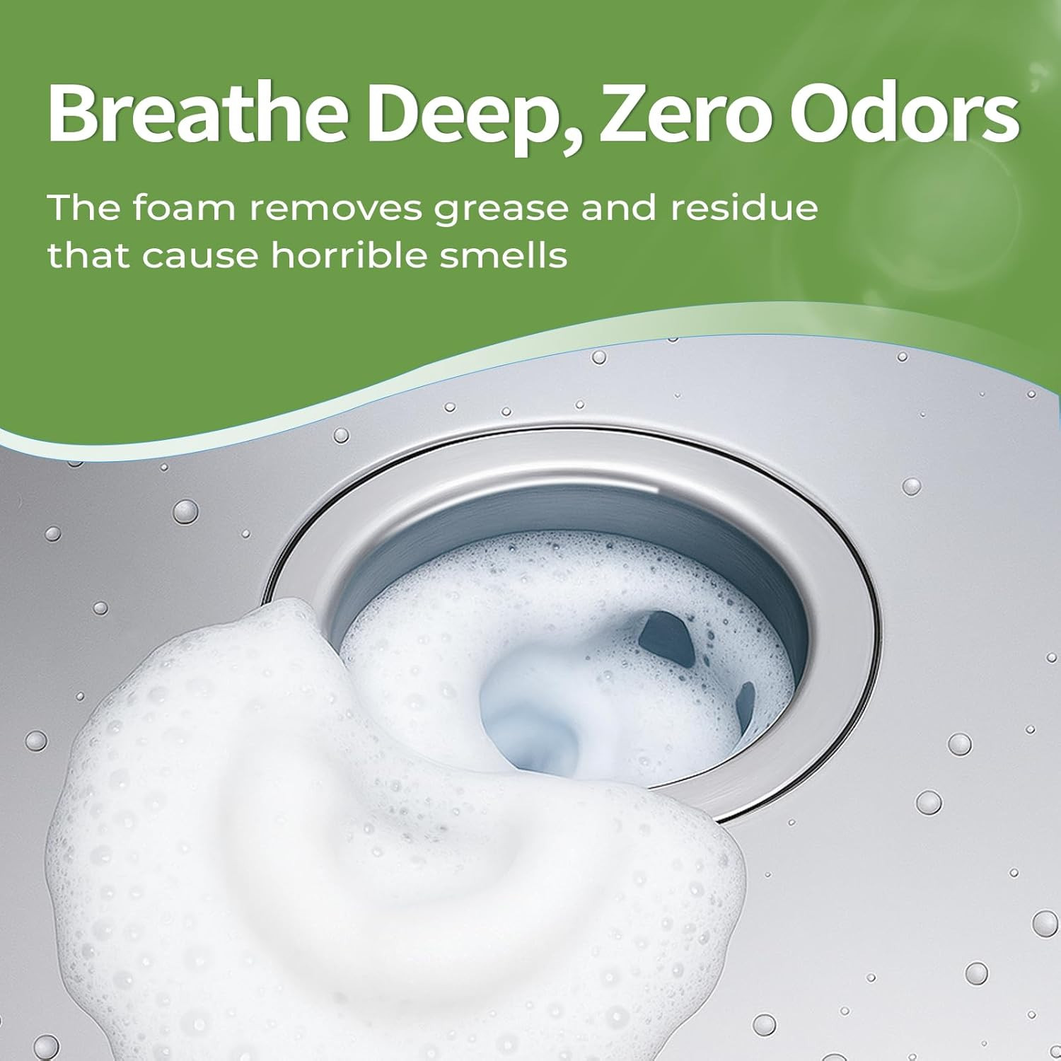 Garbage Disposal Cleaner and Deodorizer Tablets 20G 1 Year Supply Sink Freshener