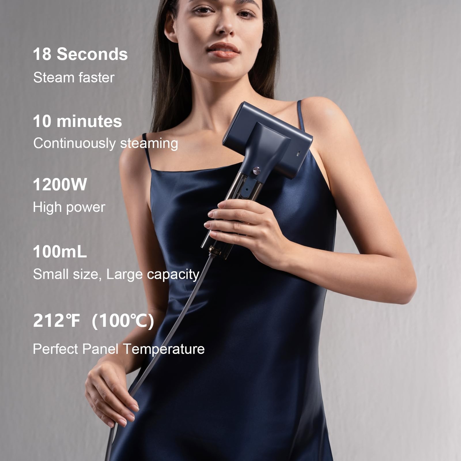 G10 Portable Handheld Garment Travel Steamer Iron 100ml Tank 120V 0.9 lbs
