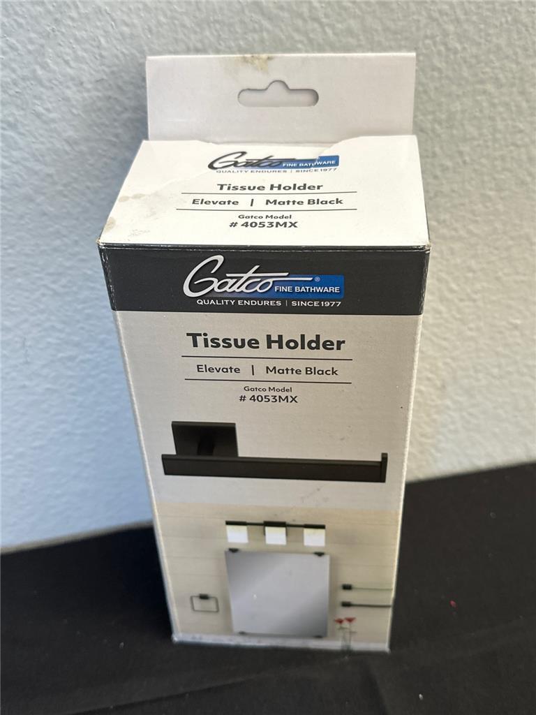 ^ Gatco Elevate Euro Toilet Paper MX Holder 11.5-In 4053MX