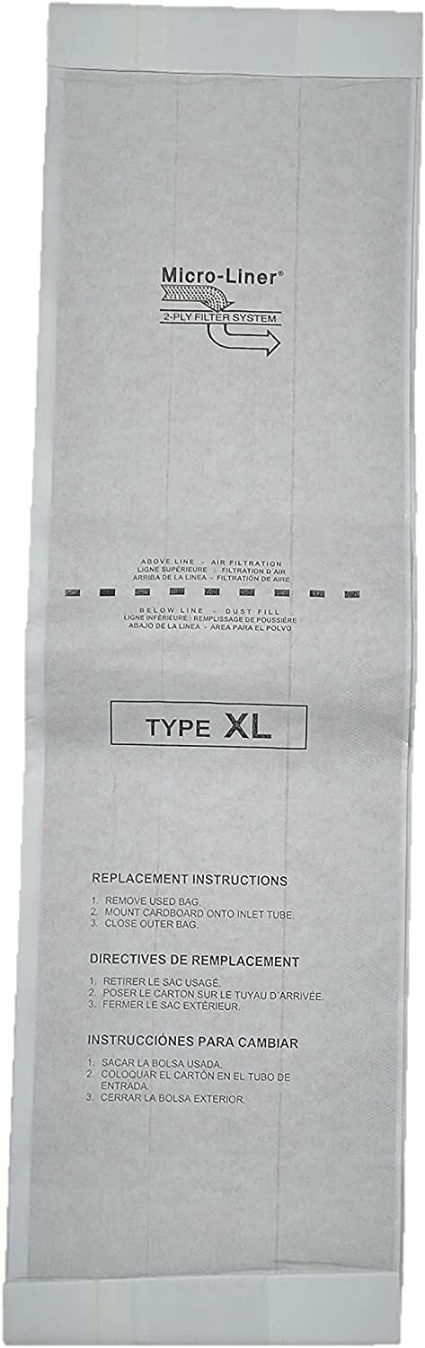 8 CC Allergen Vacuum Cleaner Bags To Fit all Oreck CC XL XL2 XL21 Upright Models