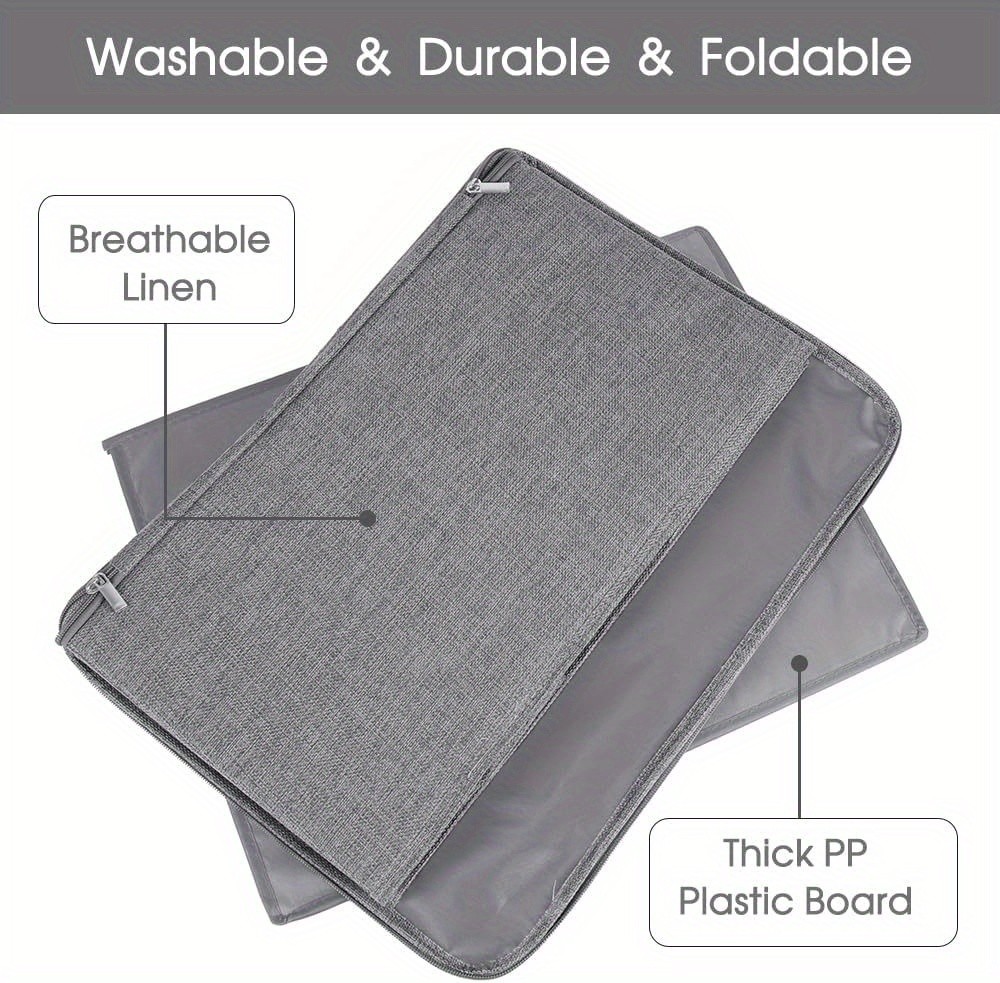 4pcs, Extra-large Foldable Cationic Storage Box, Waterproof Storage