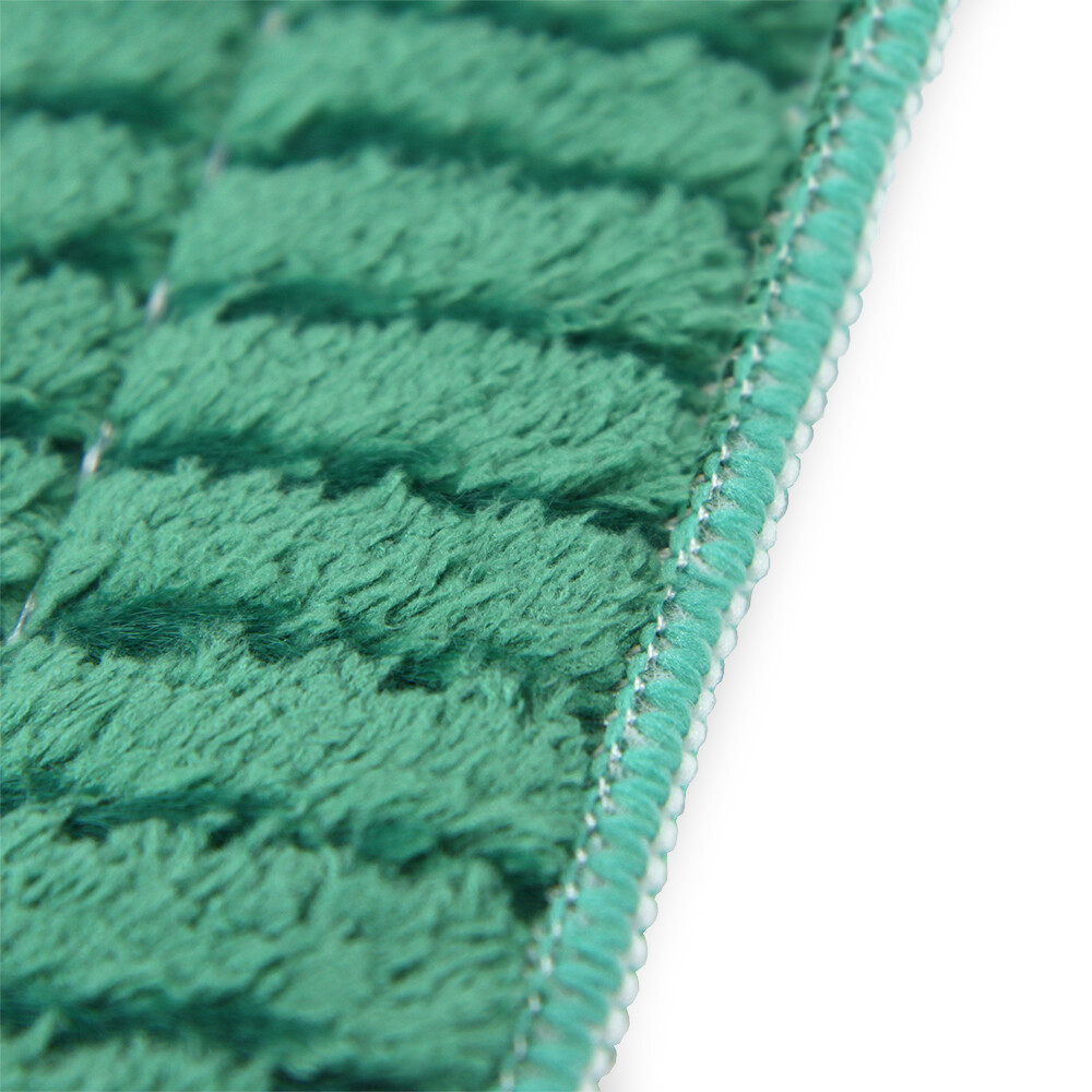 12 Pack of Wet Mop Pads – Microfiber Reusable Cleaning Pad Fits 14-16 Mop Frame