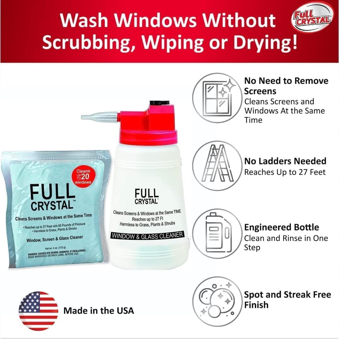 Full Crystal Refill Kit – Two 4 Oz. Powder 1 Count (Pack of 1)