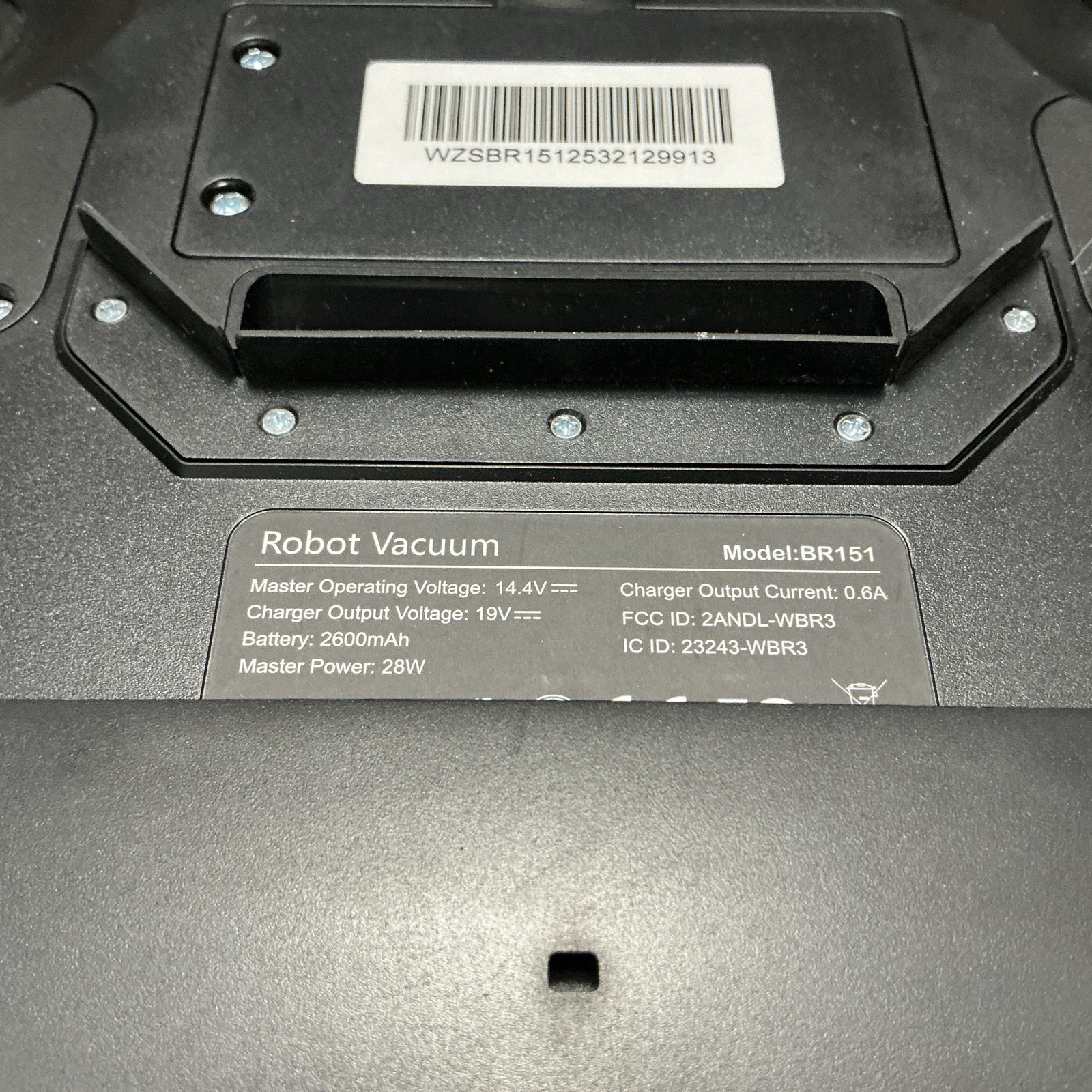 BR151 – Robot Vacuum Cleaner, 2 in 1 Robot Vacuum – READ