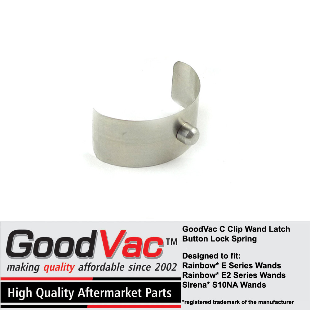 GENERIC C Clip Wand Latch Button Locking Spring to fit Rainbow E E2 Vacuum Pipe