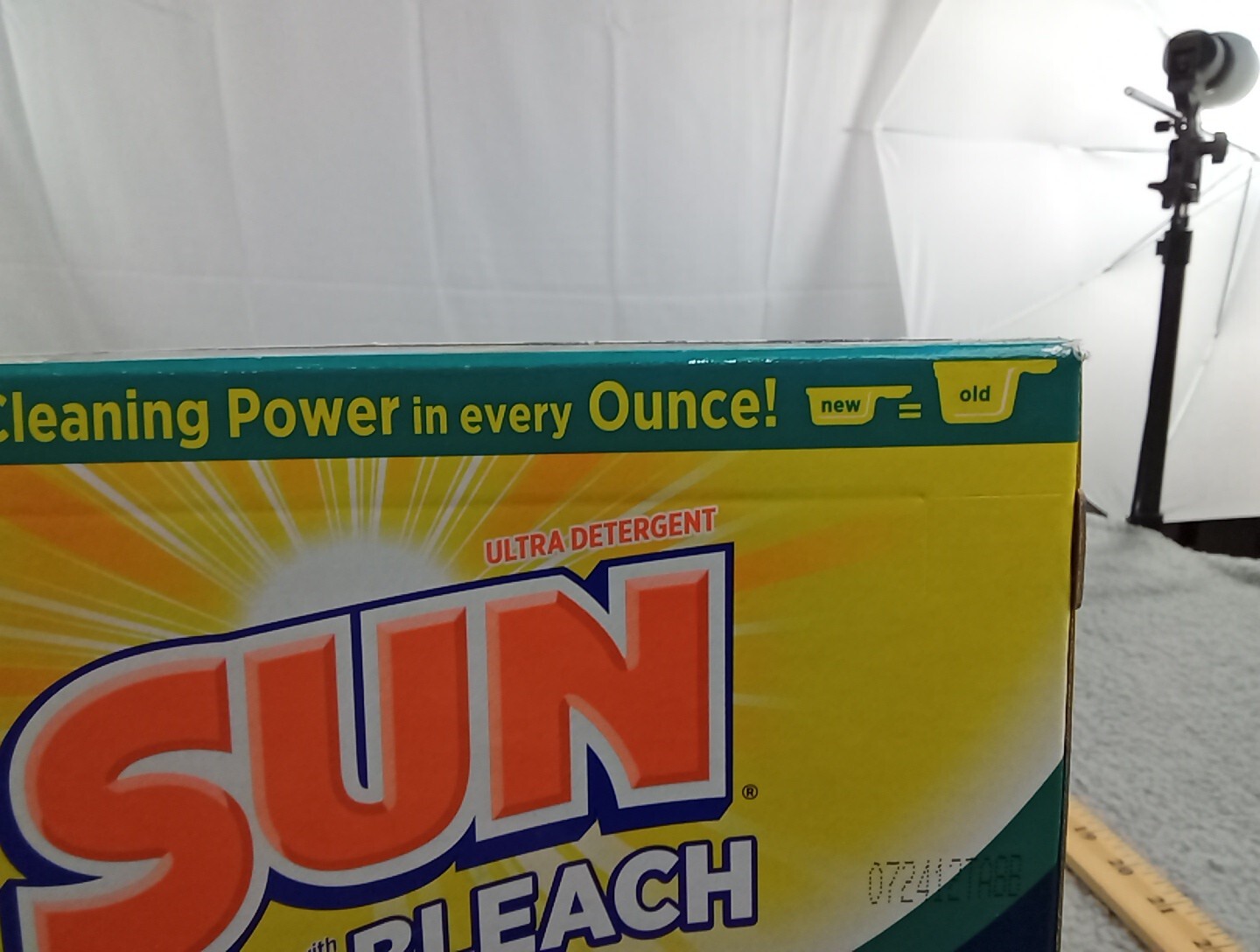SUN Bleach Powder Laundry Detergent 31 Loads 2 Lbs 11 Oz Mountain Fresh