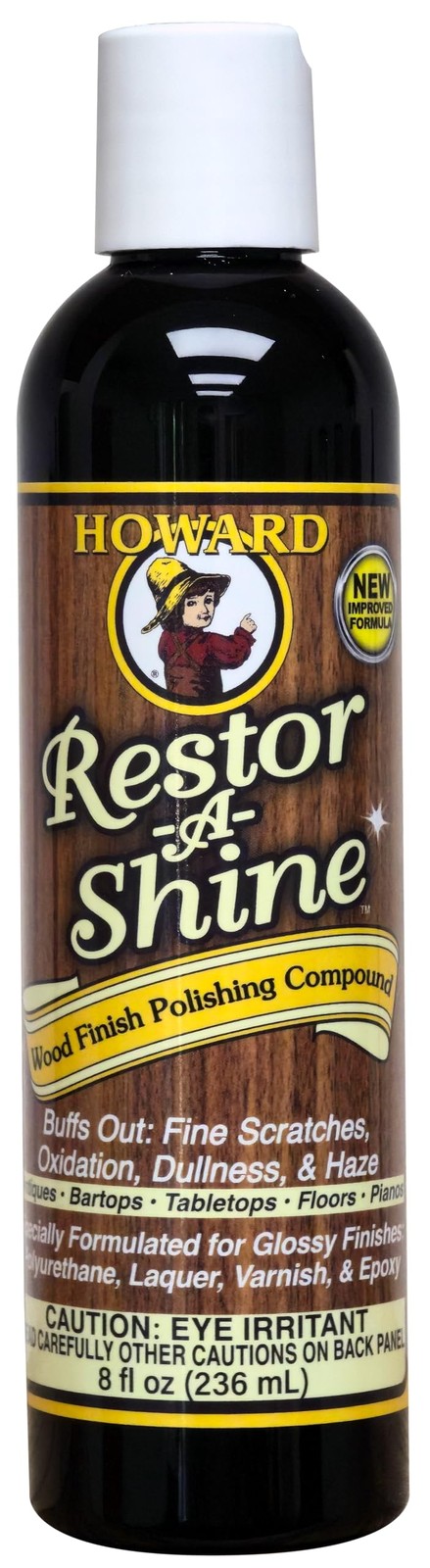 Howard Products Hardwood Floor Polish – Restor-A-Shine Wood Polisher for Furn…
