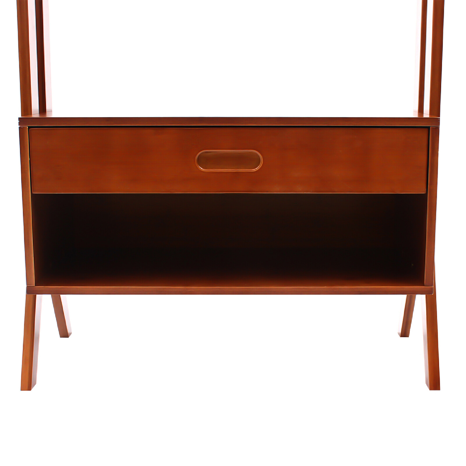 Bamboo Clothing Rack With Storage Drawer, Garment Rack Clothes Racks For Hanging