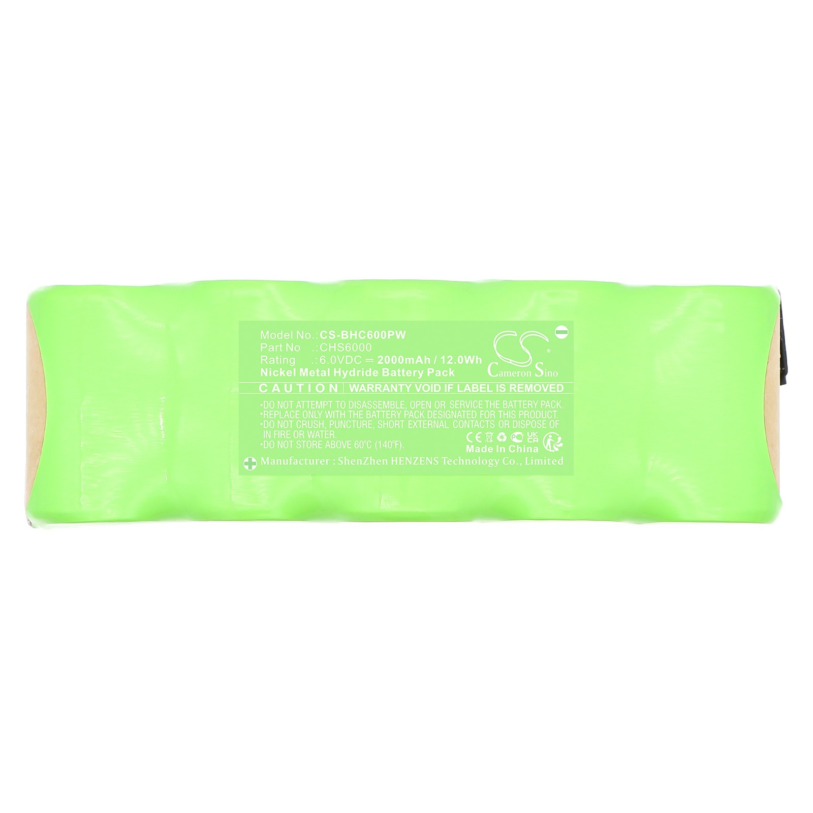 BATTERIE 2000mAh For Black & Decker CHS6000 Recip-Saw