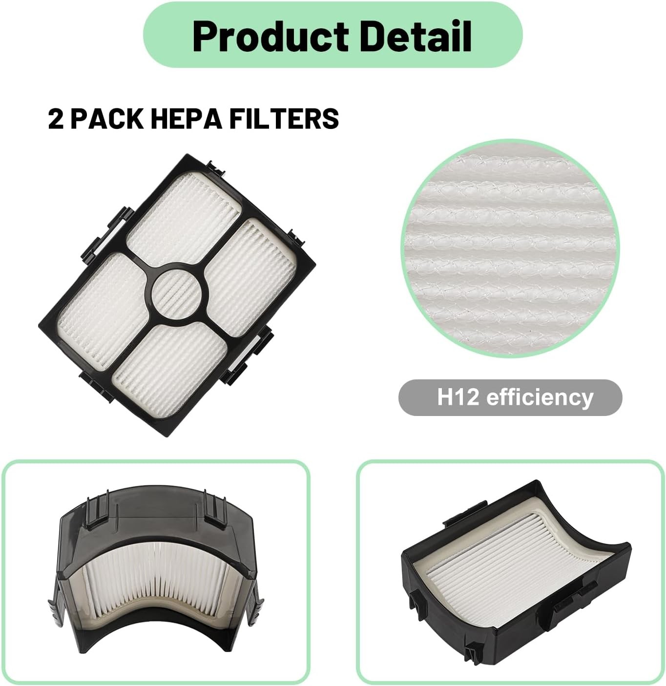 Replacement Filter for Shark HZ3002 HZ3000 Stratos Ultralight Corded Stick