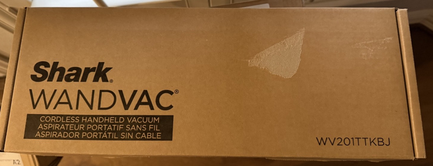Shark WV201 WANDVAC Cordless Hand Vacuum Lightweight 1.4 lbs *NEW*