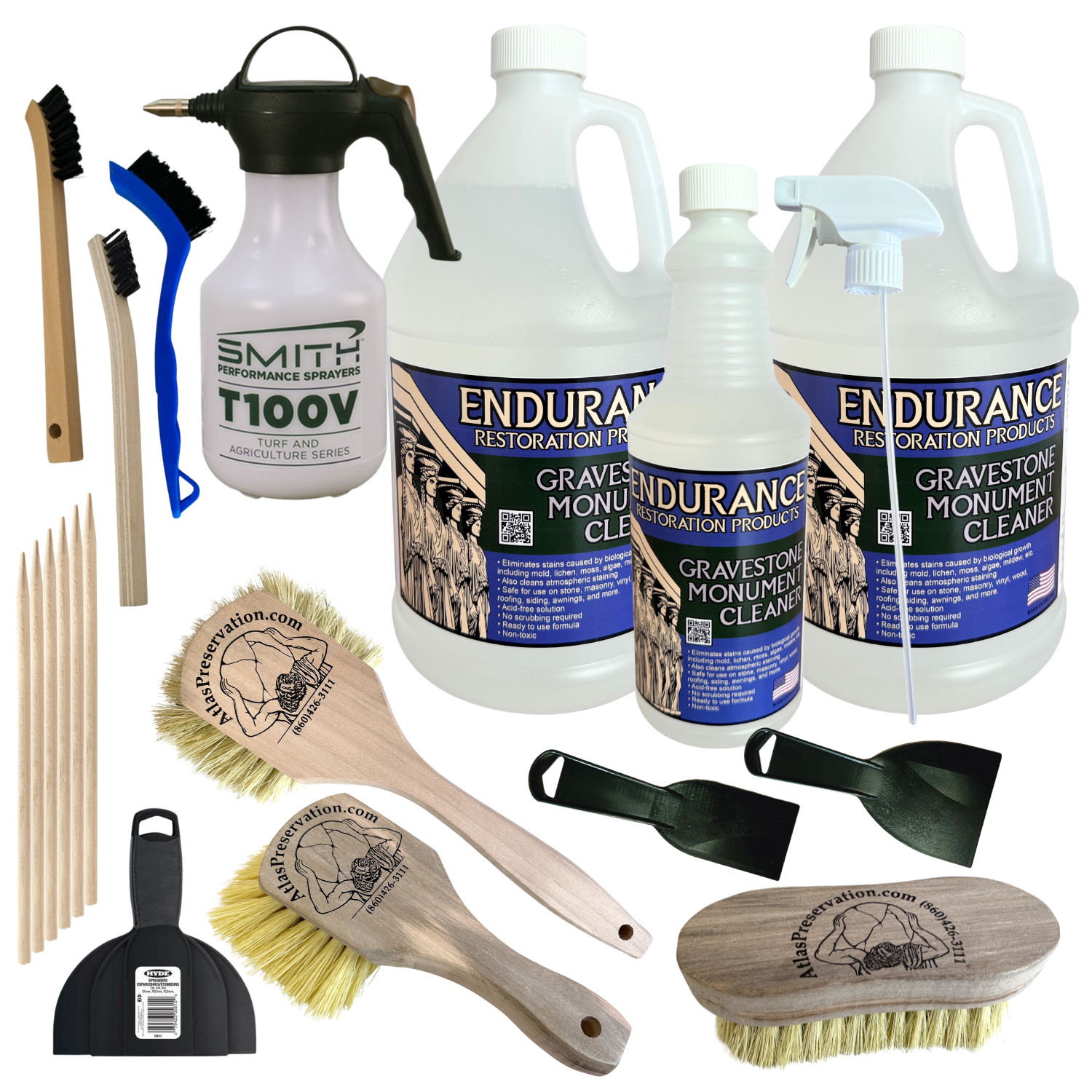 Endurance Restoration – Gravestone & Monument Cleaning – Pro Set