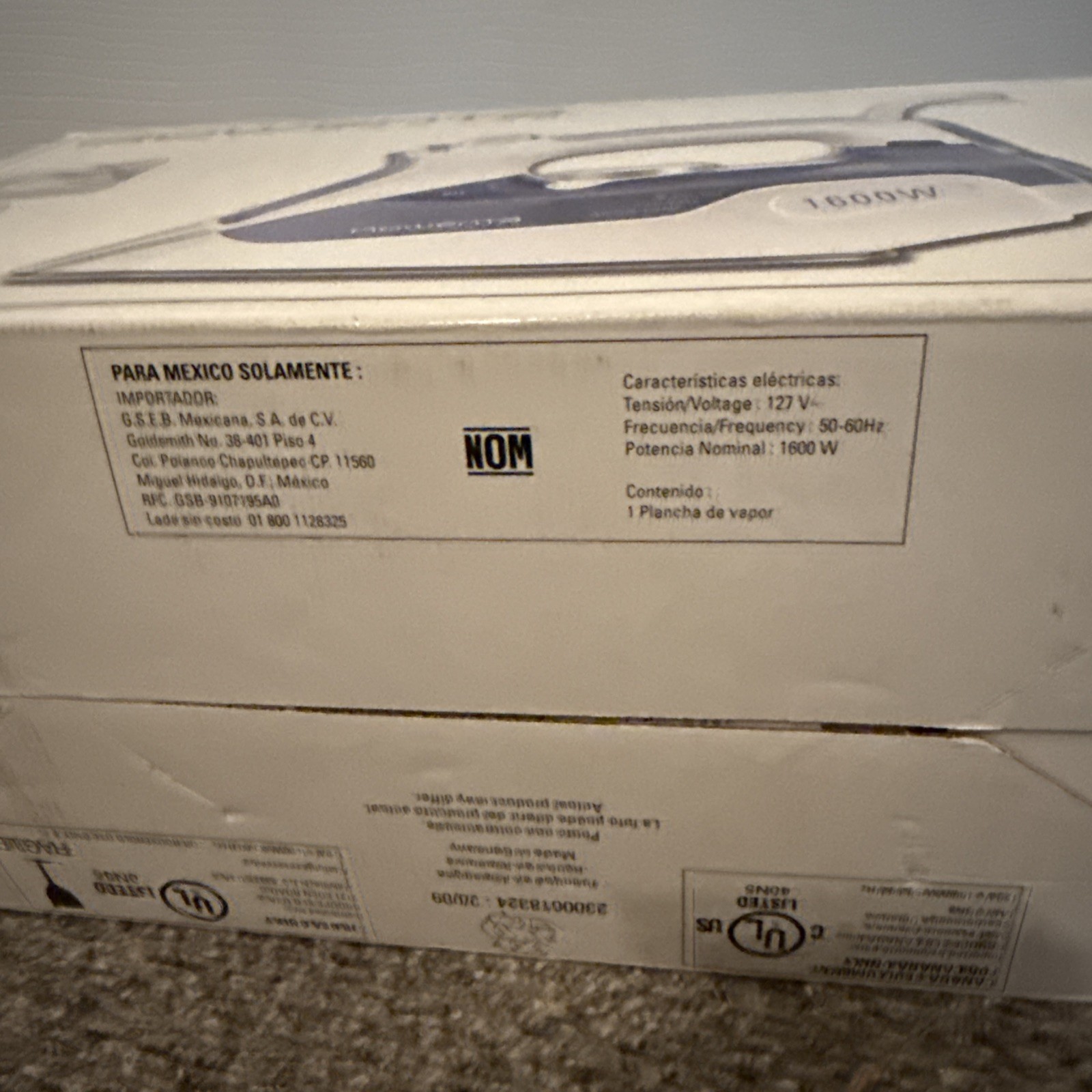 ROWENTA MASTER DW 9050 U1 AUTO-OFF Anti Calc Stainless Steel 1600W Steam Iron