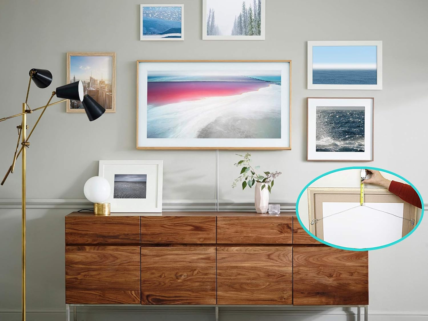 Picture Hanging Wire #2 100-Feet Braided Picture Wire Heavy for Photo Frame Pict