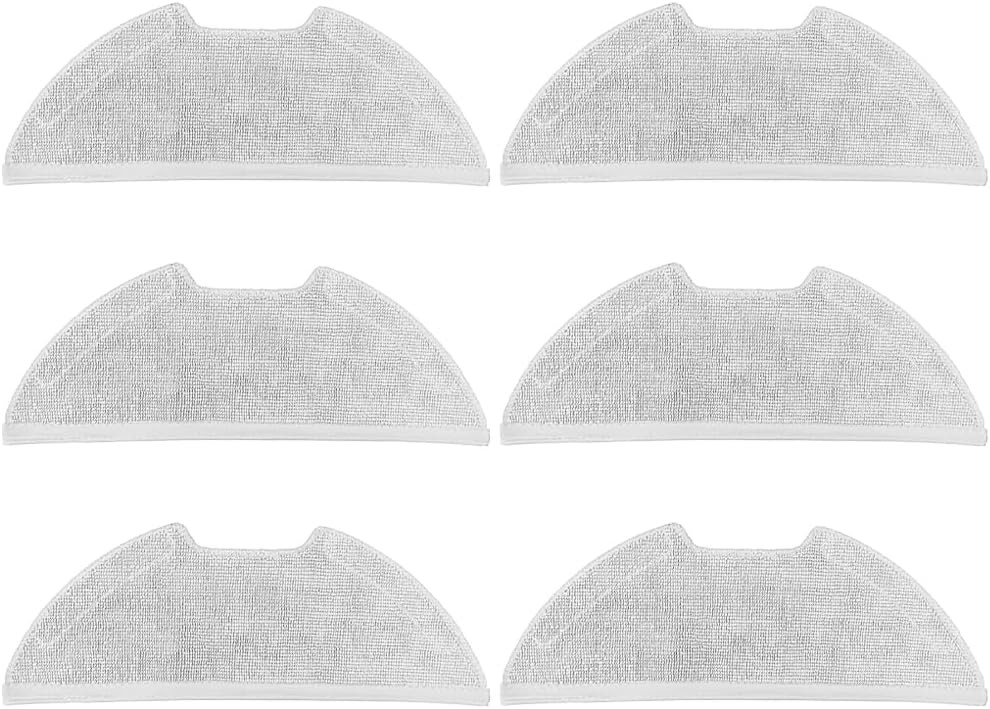 6 Pc Replacement Mop Pads Compatible with Eureka E20 Plus E10s Vacuum Cleaner