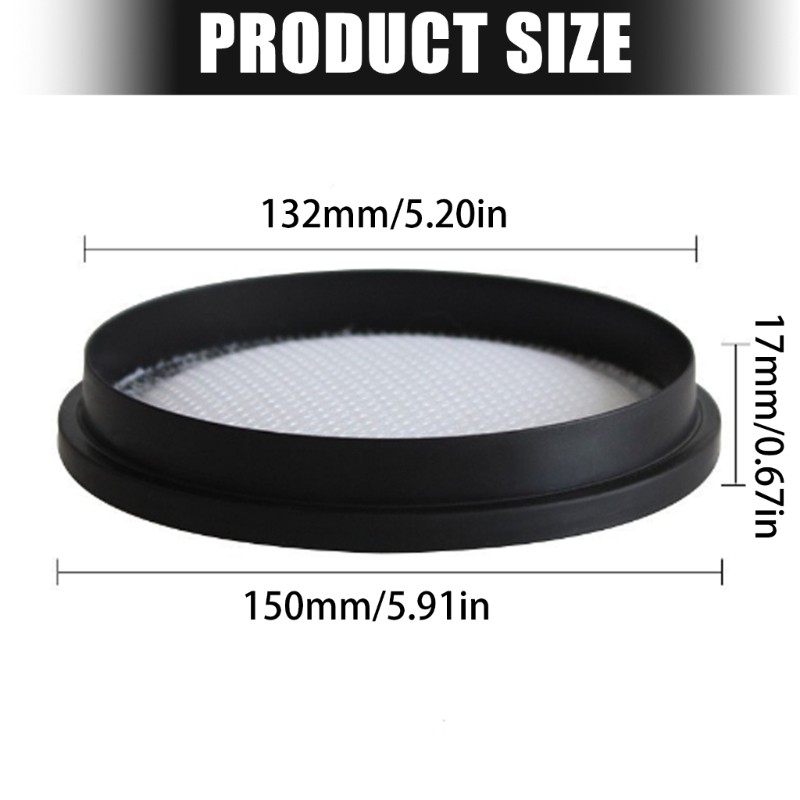 Upgraded Filter Installation Replacement for 1.3L Handheld Wireless Vacuum