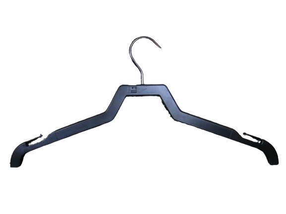 Nike Plastic Heavy Duty 18″ Width Clothes Gown Top Coat Hanger w/Notches Black