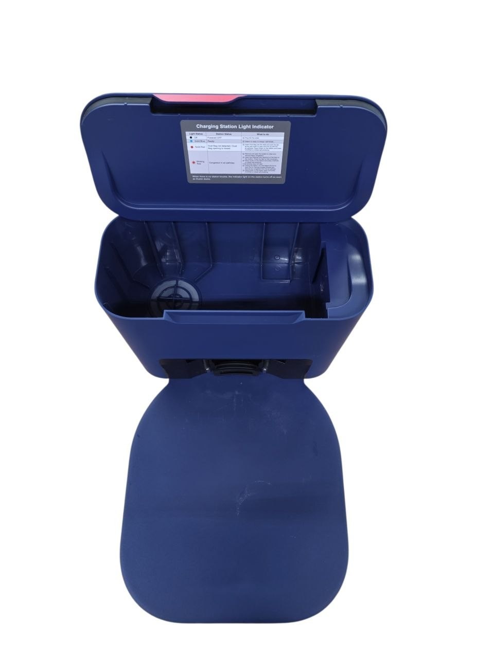 BObsweep Dustin Wi-Fi Connected Self-Emptying Robot Vacuum And Mop – Navy
