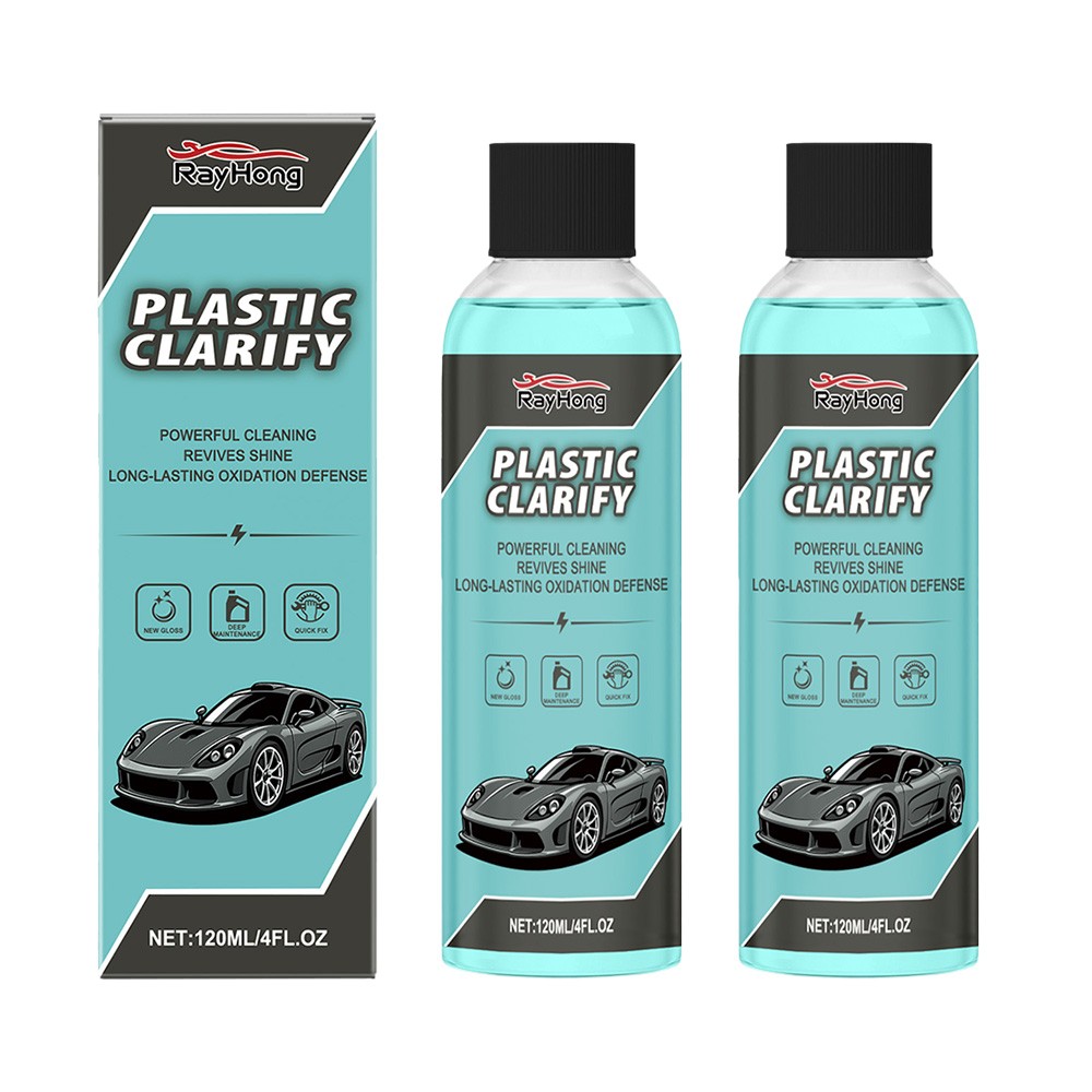 Plastic Clarify,Plastic Clarify For Cars,Waterless Spray Wax,Rubber,Detailer