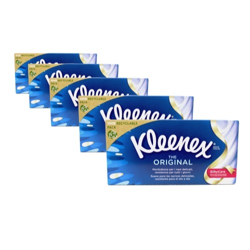 Kleenex Tissue Box Regular 70ct – 5 Pack