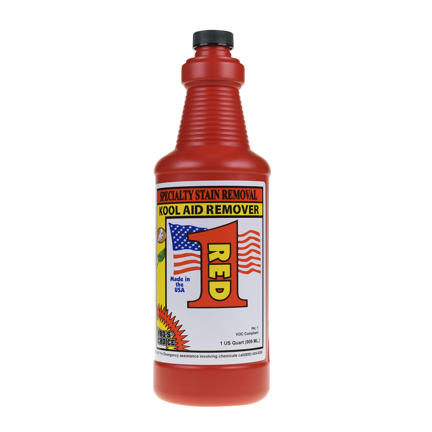 Red 1 Specialty Stain Remover By Pro’s Choice
