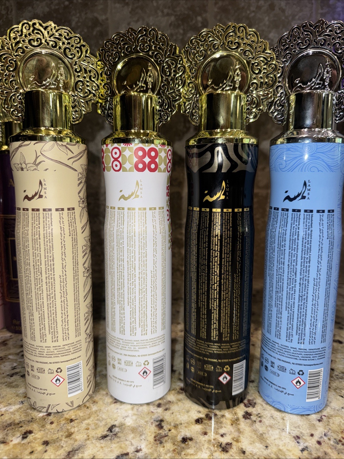 Lot of 8 – Luxury Areej Collection Air Freshener Spray 300ml ea, $280 MSRP NEW