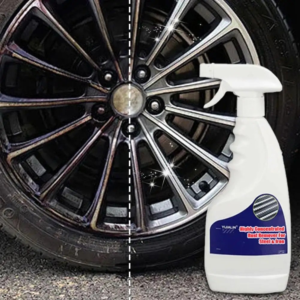 120ML Heavy Duty Rust Removal for Metal,Multipurpose Rust Remover Spray