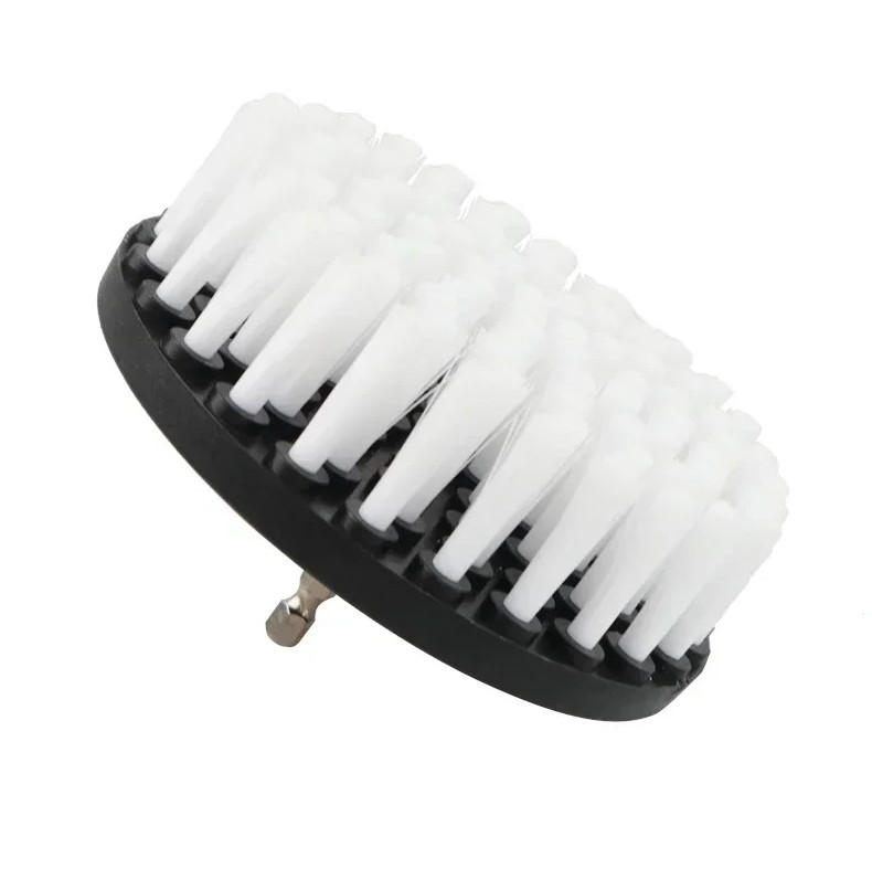 Drill Brush Power Scrubber Set 2–5in Nylon Cleaning Brushes for Bathroom Kitchen