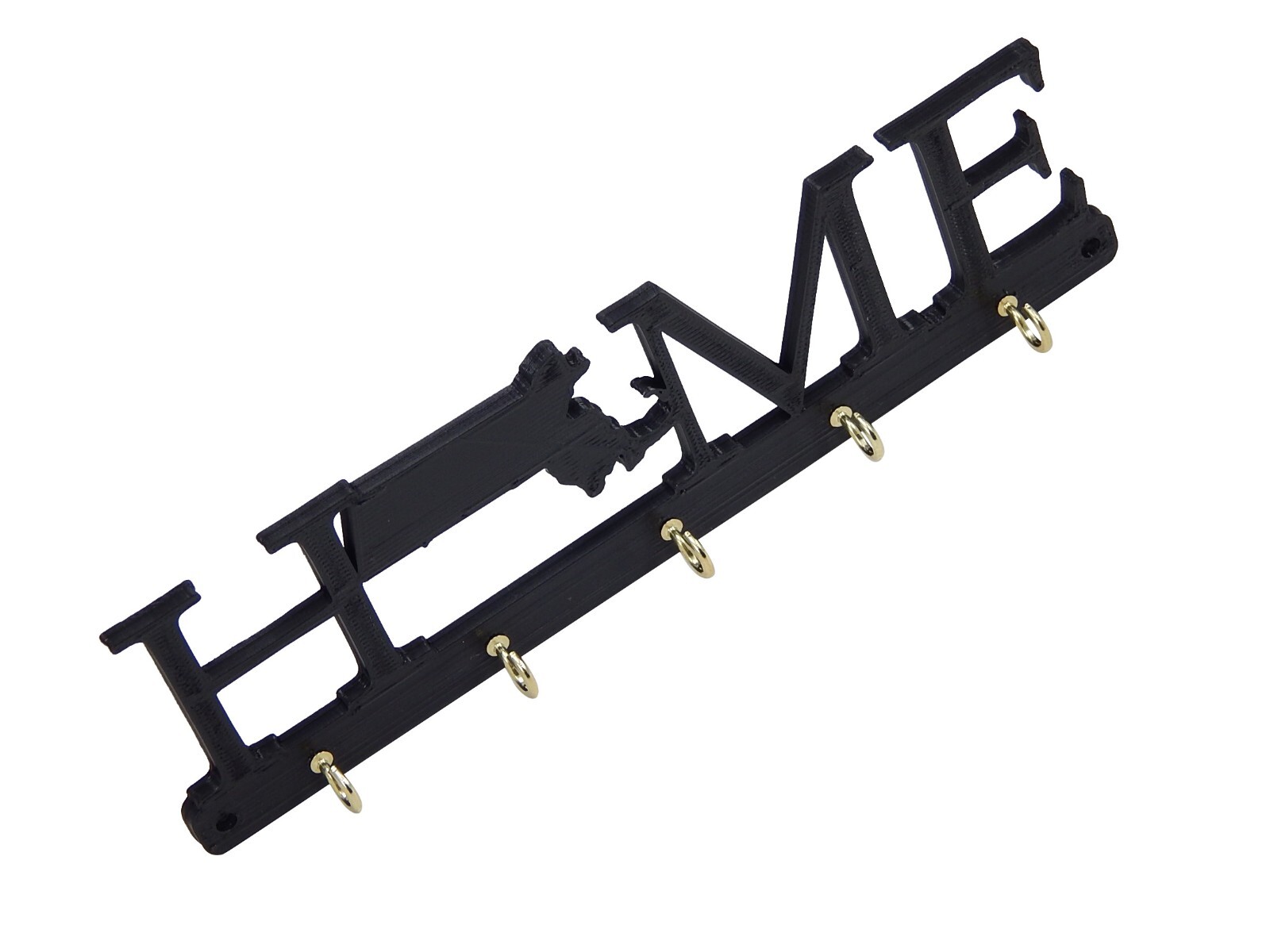Massachusetts Home State Shape Key Holder Hanger Rack Housewarming Wall Gift