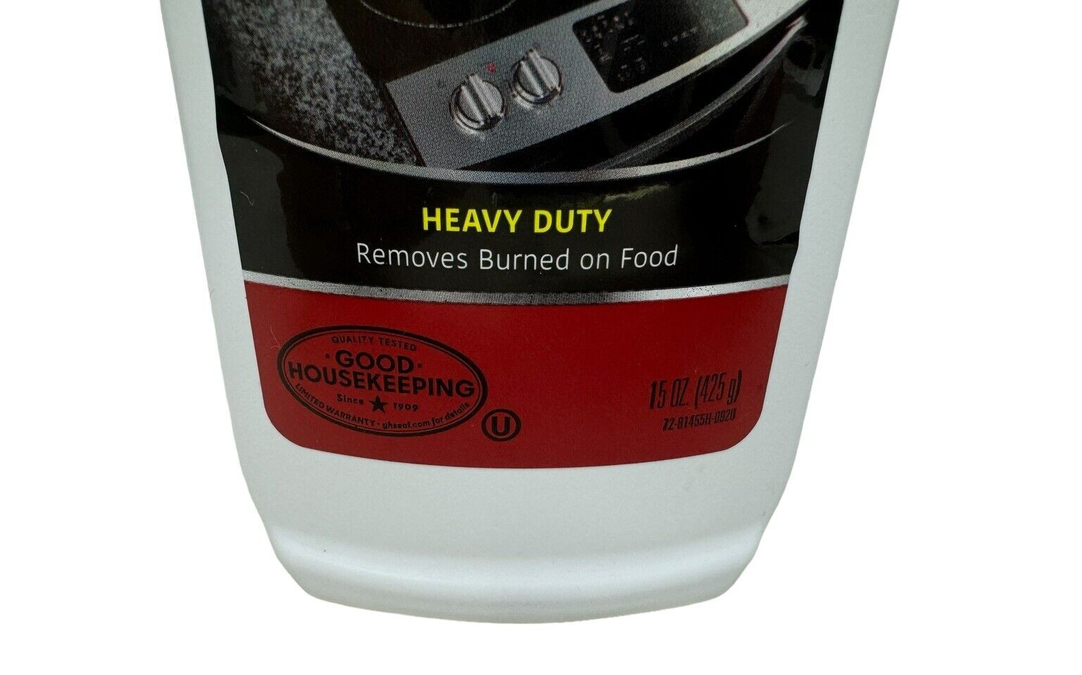 Weiman Ceramic/Glass Cooktop Cleaner & Polish Heavy Duty For Stove Top 15 oz
