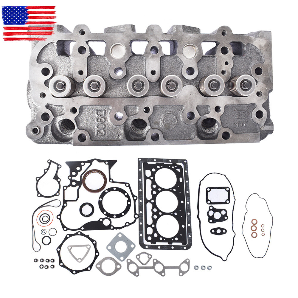 For Kubota Complete Cylinder Head D902 1G962-03040 1G962-03045 1G962-03046