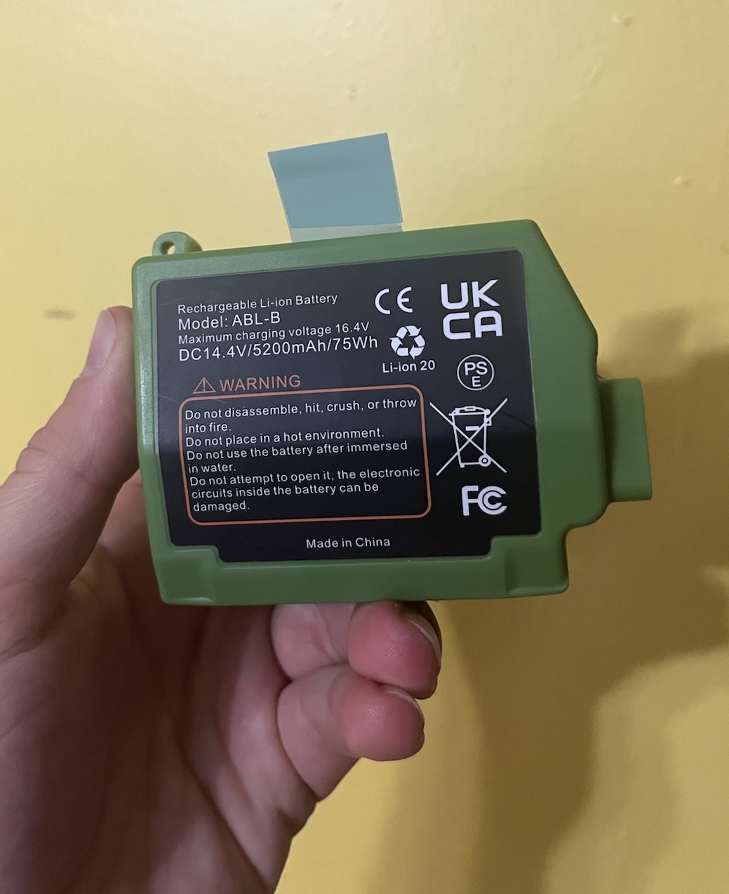 ABL-B Battery 48Wh 16.4V FOR iRobot Roomba S9 S9+ S9550 9550 Robot Vacuum FAST