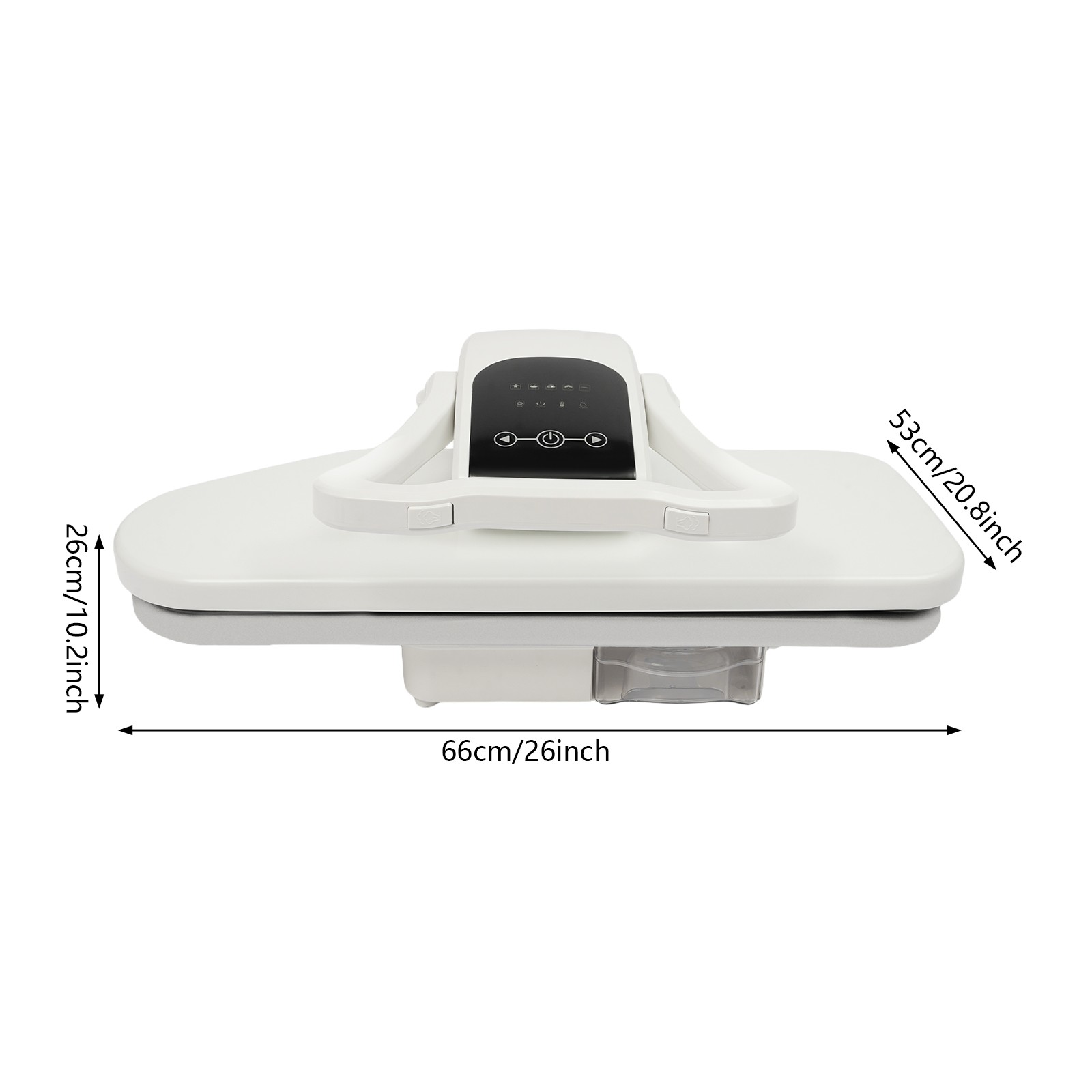1600W Smart Steam Press Iron Machine – 26in, Digital Display, Adjustable 5 Gears